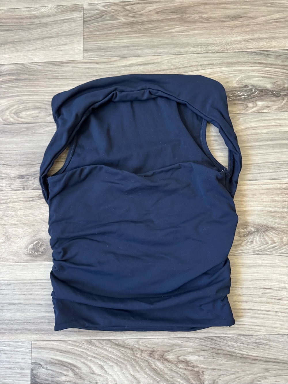 Nama Body Soft Cap Sleeve Top in Classic Navy Size Small